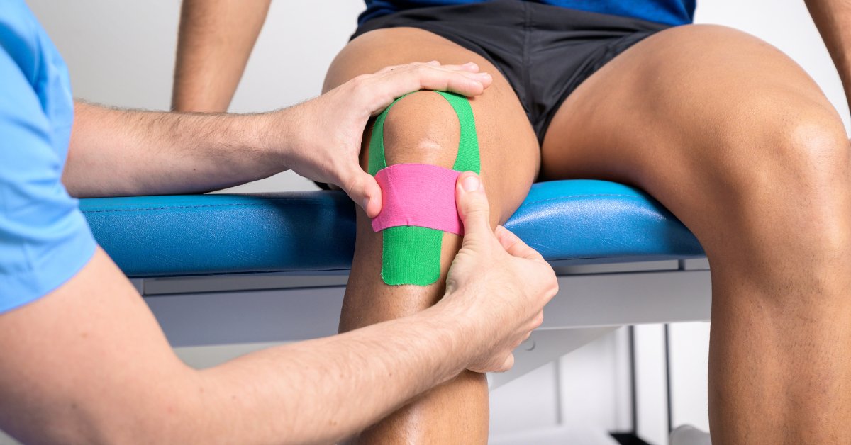 Kinesio tape ragasztás