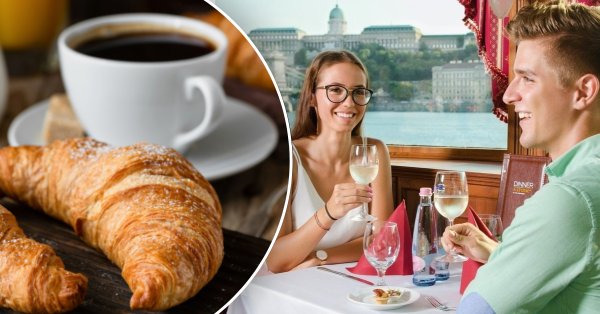 Kávé & Süti Cruise: 60 perces városnéző sétahajózás a Dunán