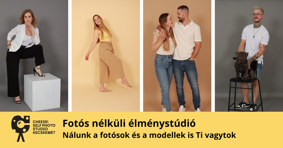 Önfotózó stúdió Kecskeméten