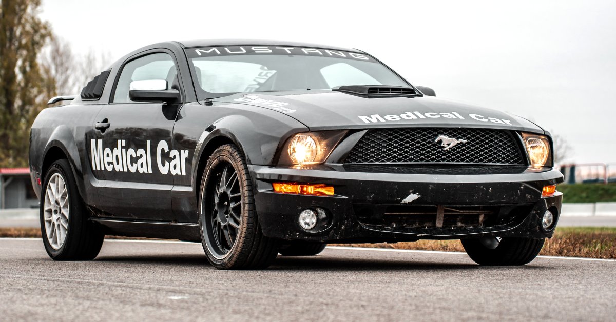 Ford Mustang Roush vezetés